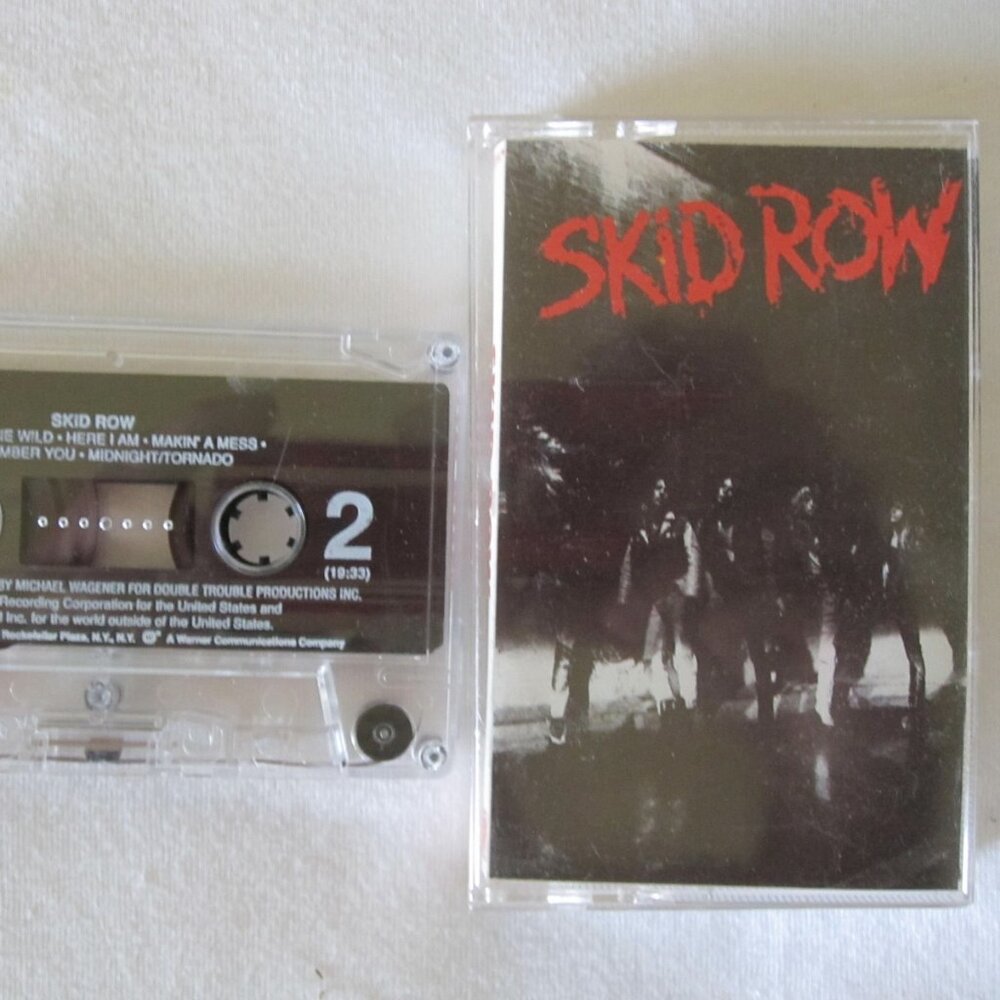 Cassette Tape: 1989 Skid Row